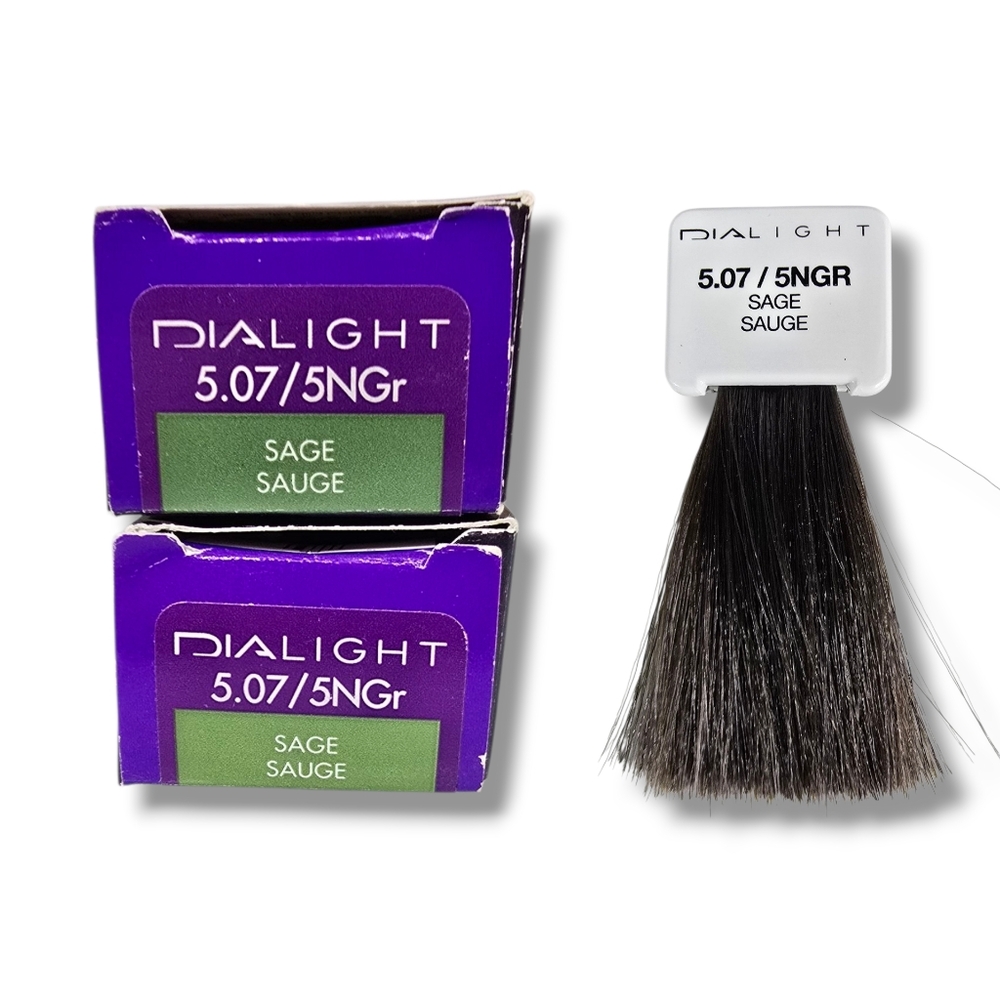 L'Oreal Professionnel DIALight 2 Tubes Ammonia-Free 5.07/5NGr Sage